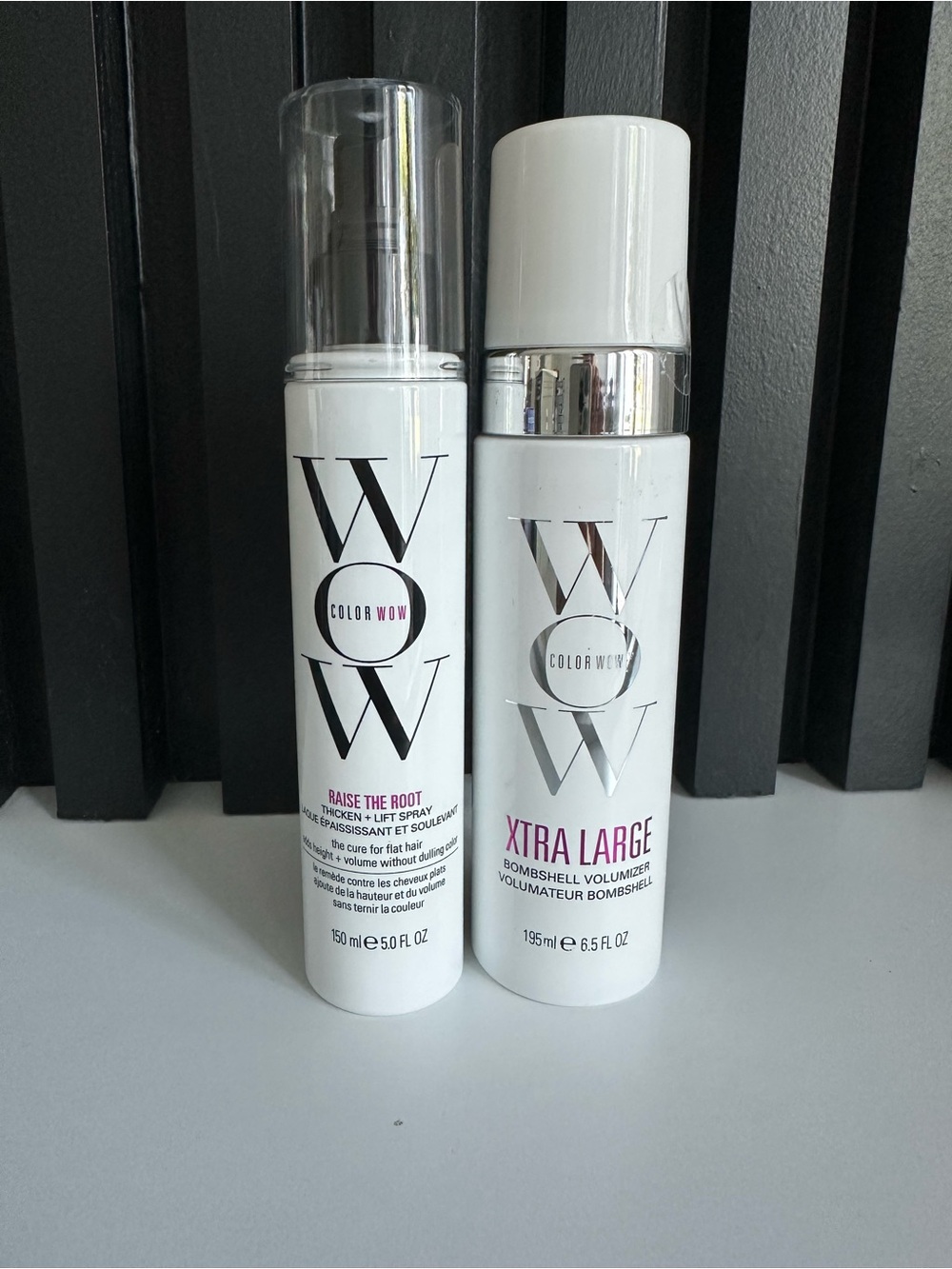 Color Wow Xtra Large Bombshell Volumizer + Raise the Root Lift Spray Bundle NEW